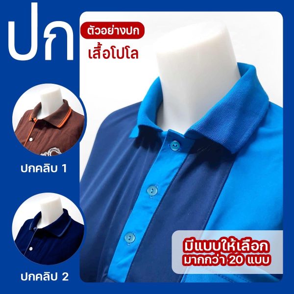 รับผลิตเสื้อโปโล พร้อมสกรีน - Image 2